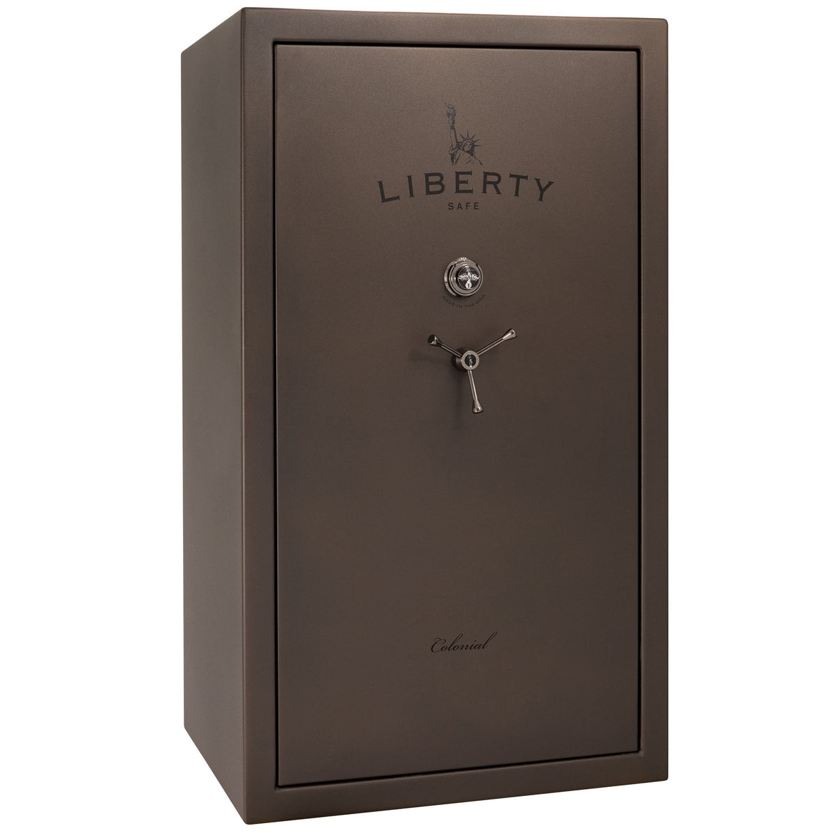 Colonial Series | Level 4 Security | 75 Minute Fire Protection | 50 PRO FLEX | DIMENSIONS: 72.5&quot;(H) X 42&quot;(W) X 27.5&quot;(D*) | Bronze Textured | Mechanical Lock - Closed