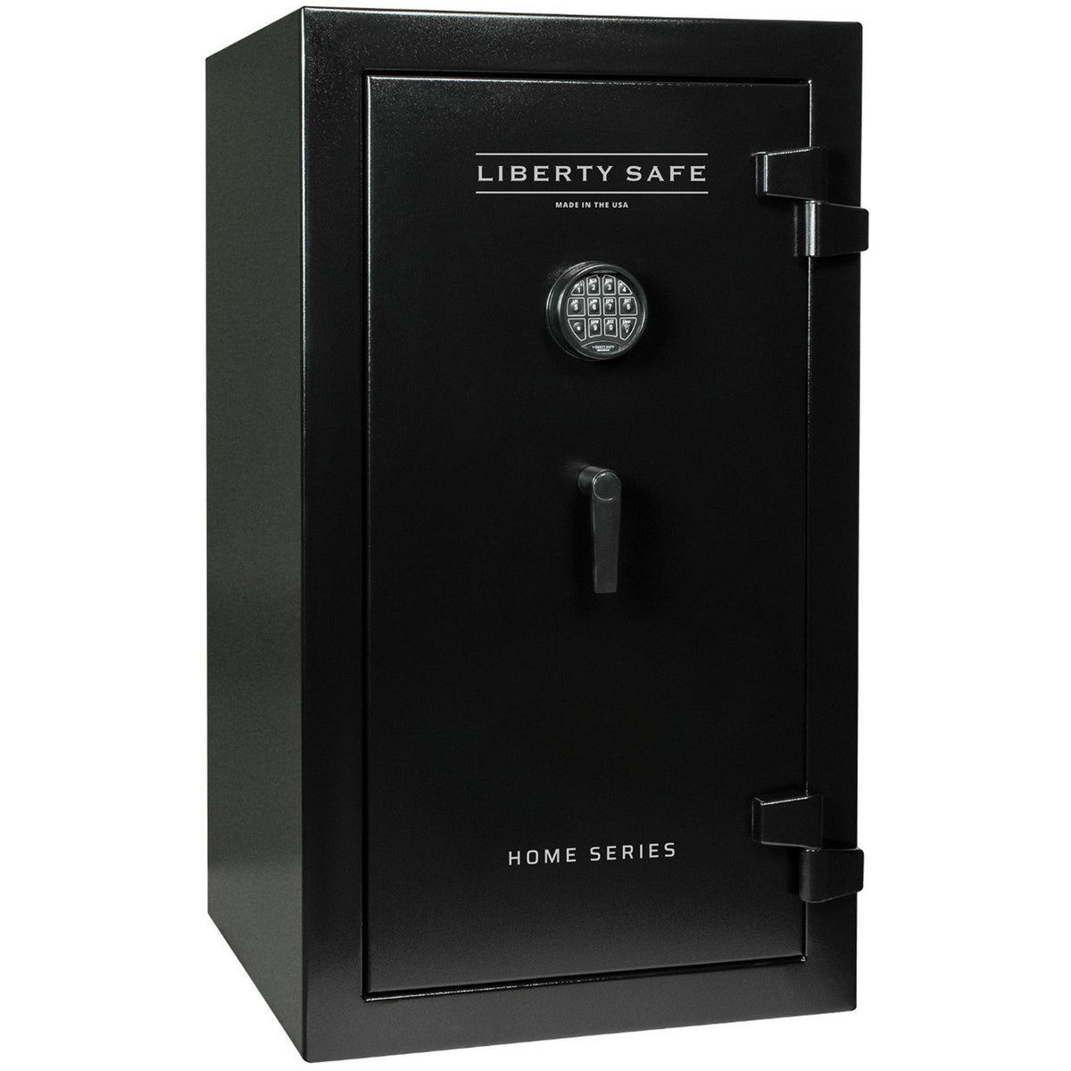 Home Series | 12 | Level 1 Security | 60 Minute Fire Protection | Dimensions: 42.25"(H) x 24.25"(W) x 20"(D) | Textured Black - Closed Door